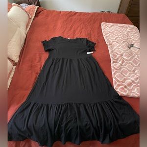 BRAND NEW black ankle length maxi dress